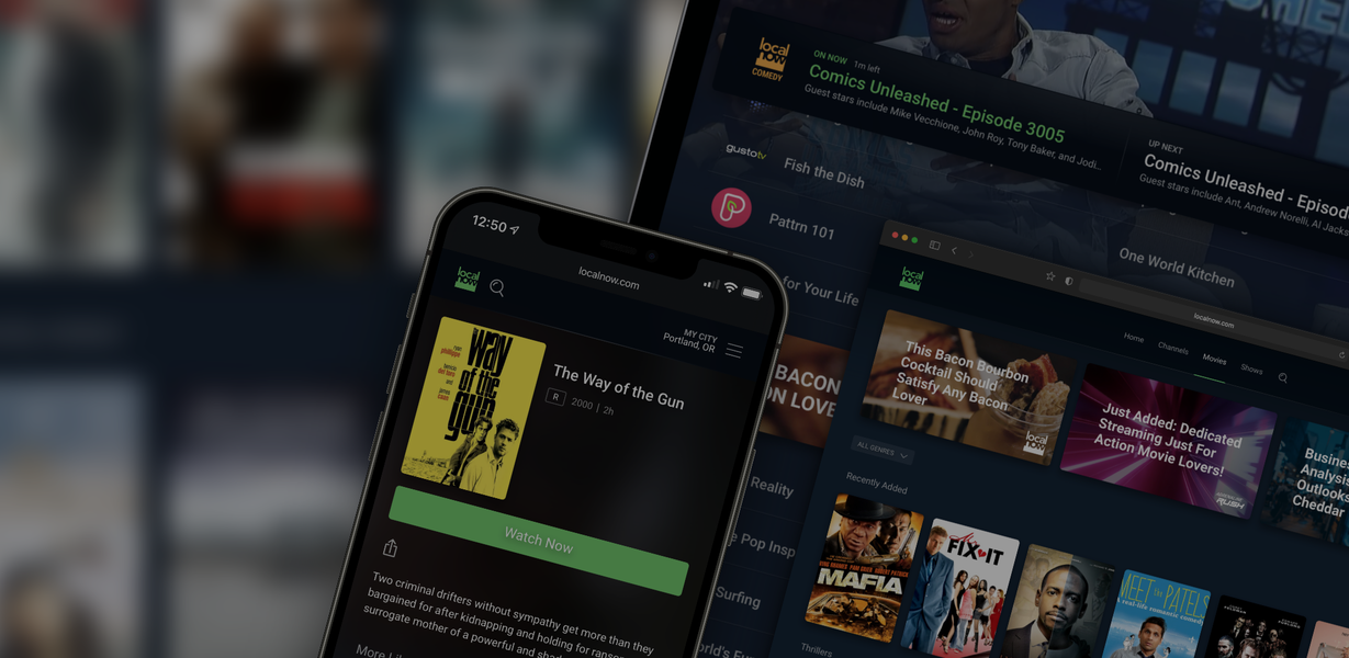 Streaming TV with a local angle