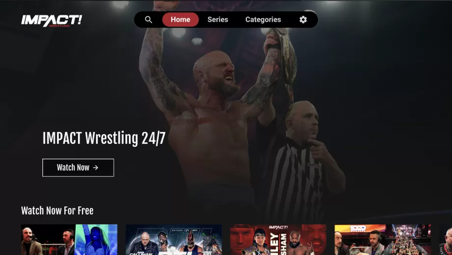 Impact Wrestling: Vizio App