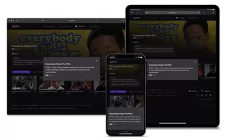 Series Detail Page Modal