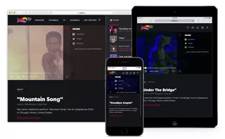 On Site Player - Settings Menu Open