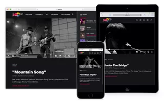 On Site Player - Paused Screen