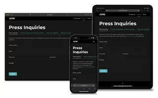 Contact Page with Integrated 3rd Party Form