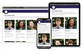 About Page - Staff List