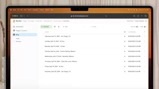 List Items within a Story Block