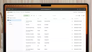 List of Story Blocks for a Page