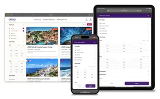 Olivia - All Trips with Filters open
