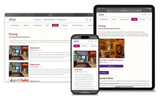 Olivia - Trip Detail with a focus on Pricing